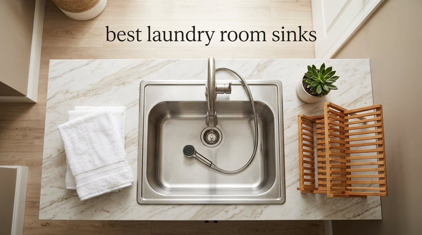 best laundry room sinks