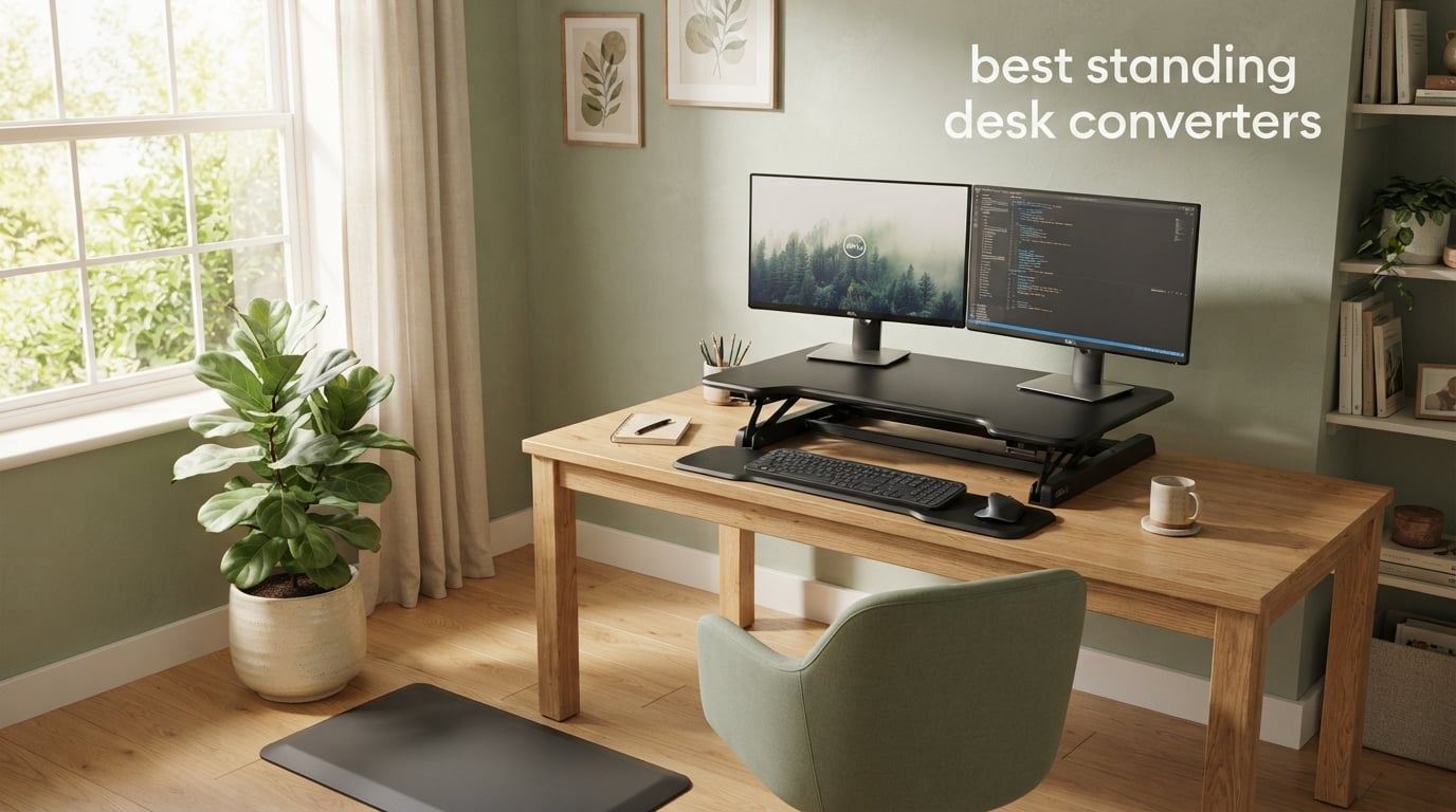 best standing desk converters