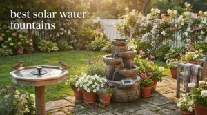 best solar water fountains