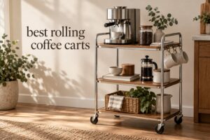 best rolling coffee carts