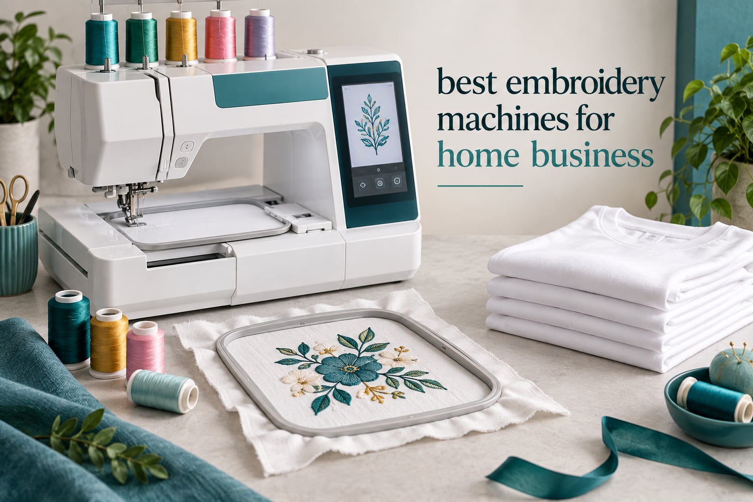best embroidery machines for home business