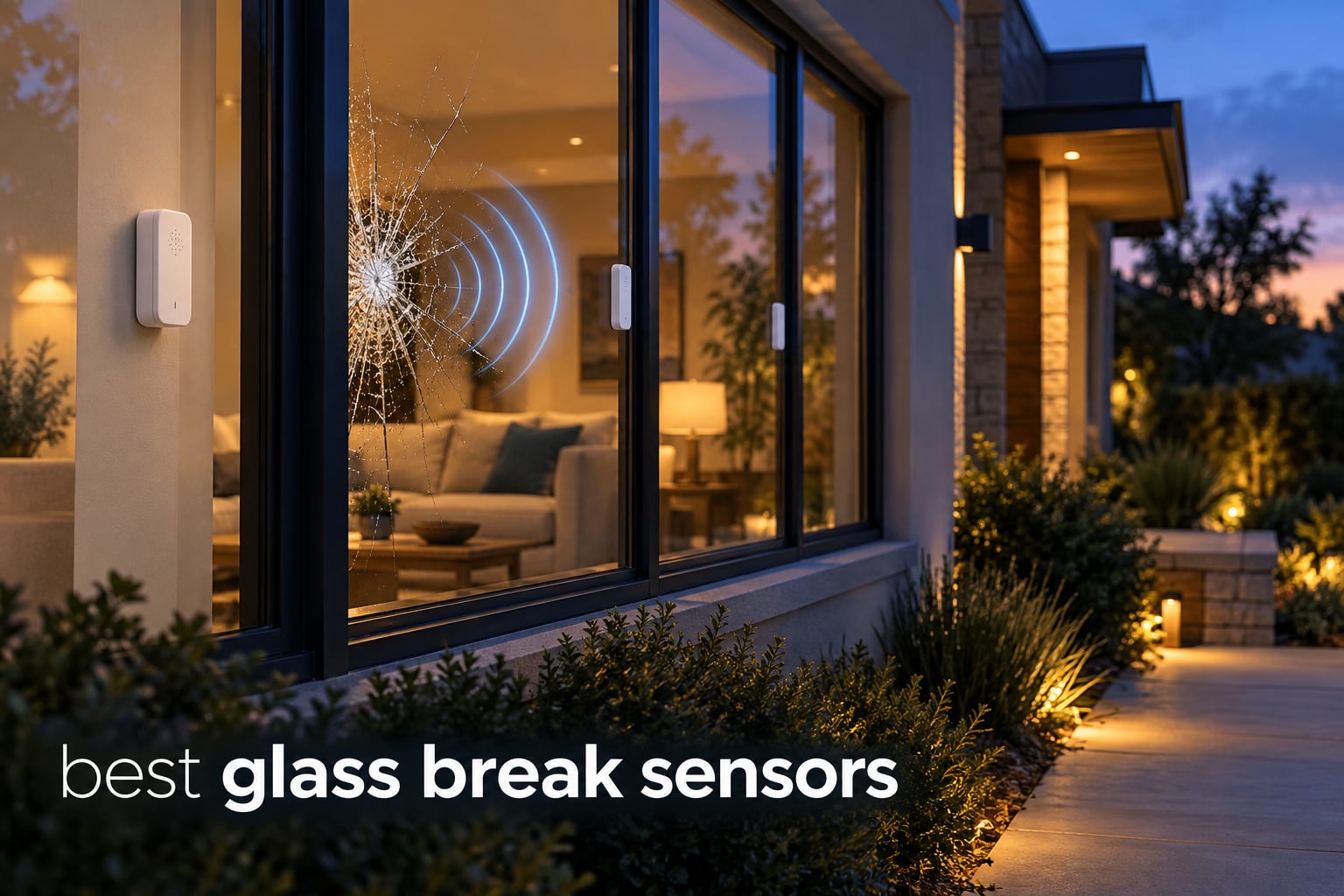 best glass break sensors