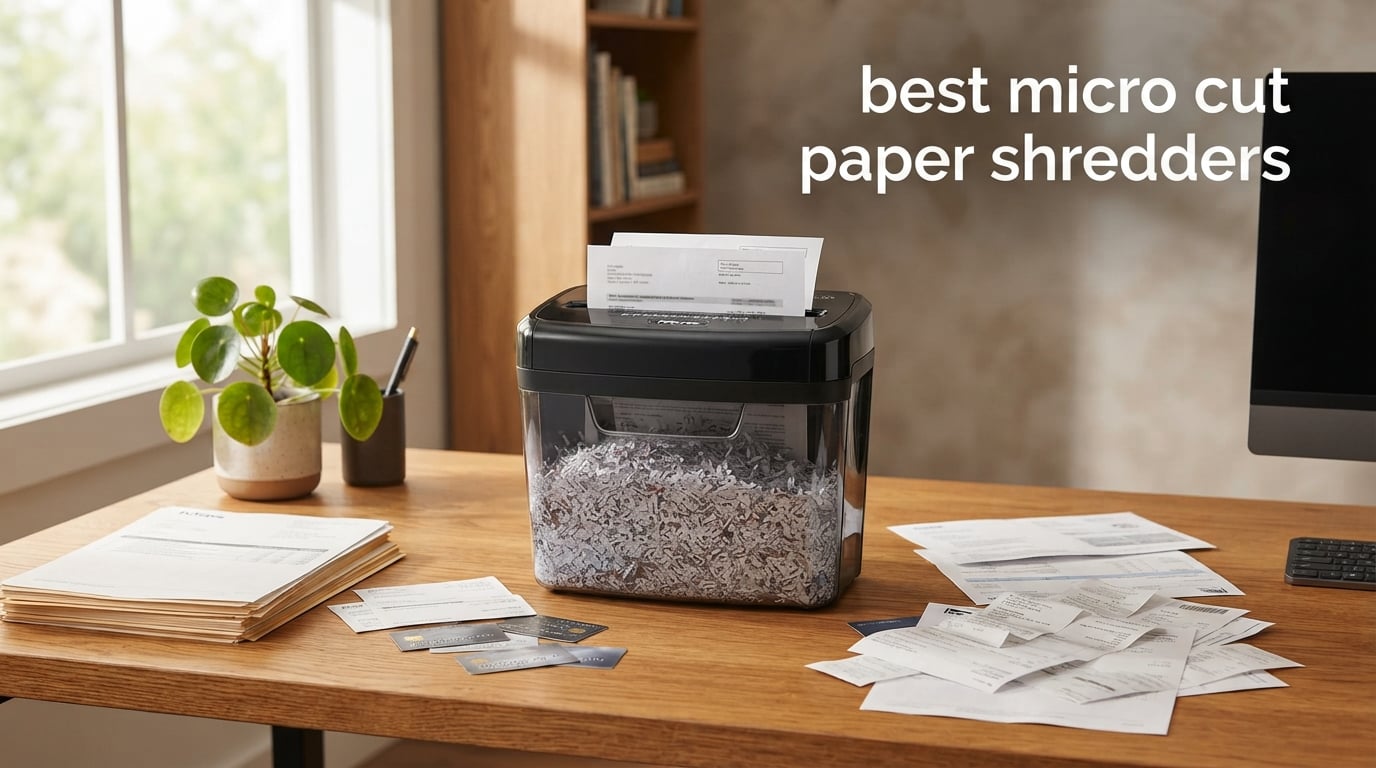 best micro cut paper shredders