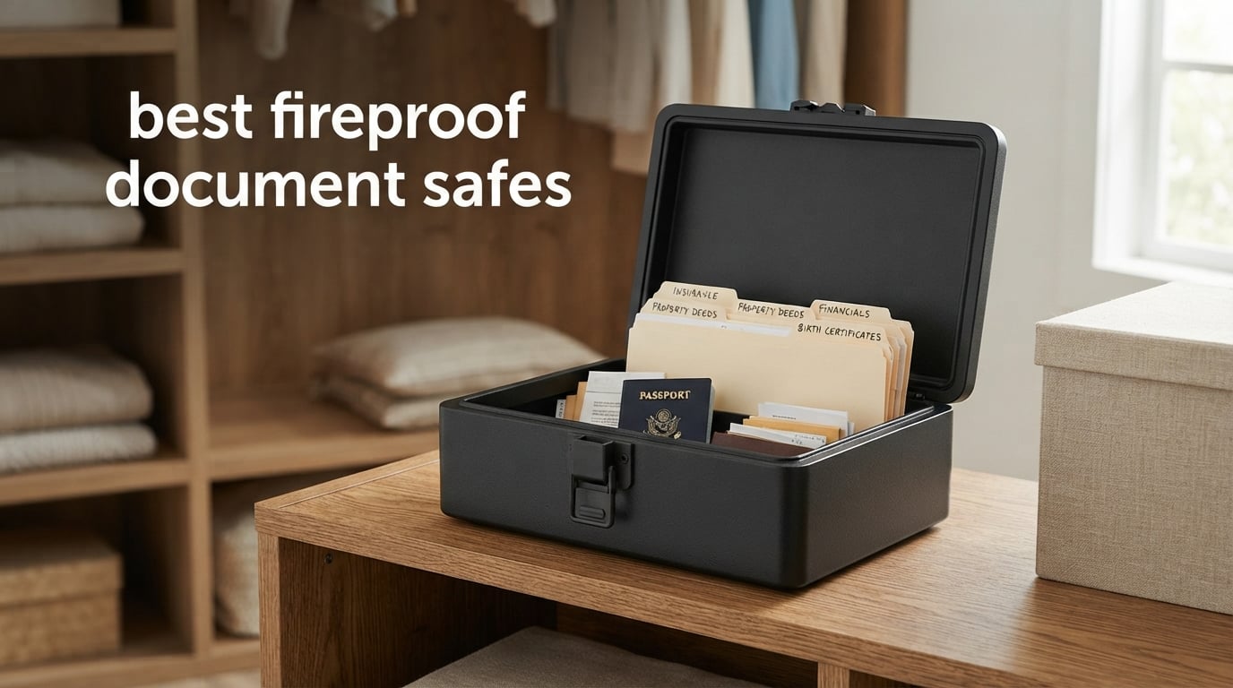 best fireproof document safes