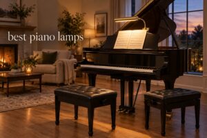 best piano lamps