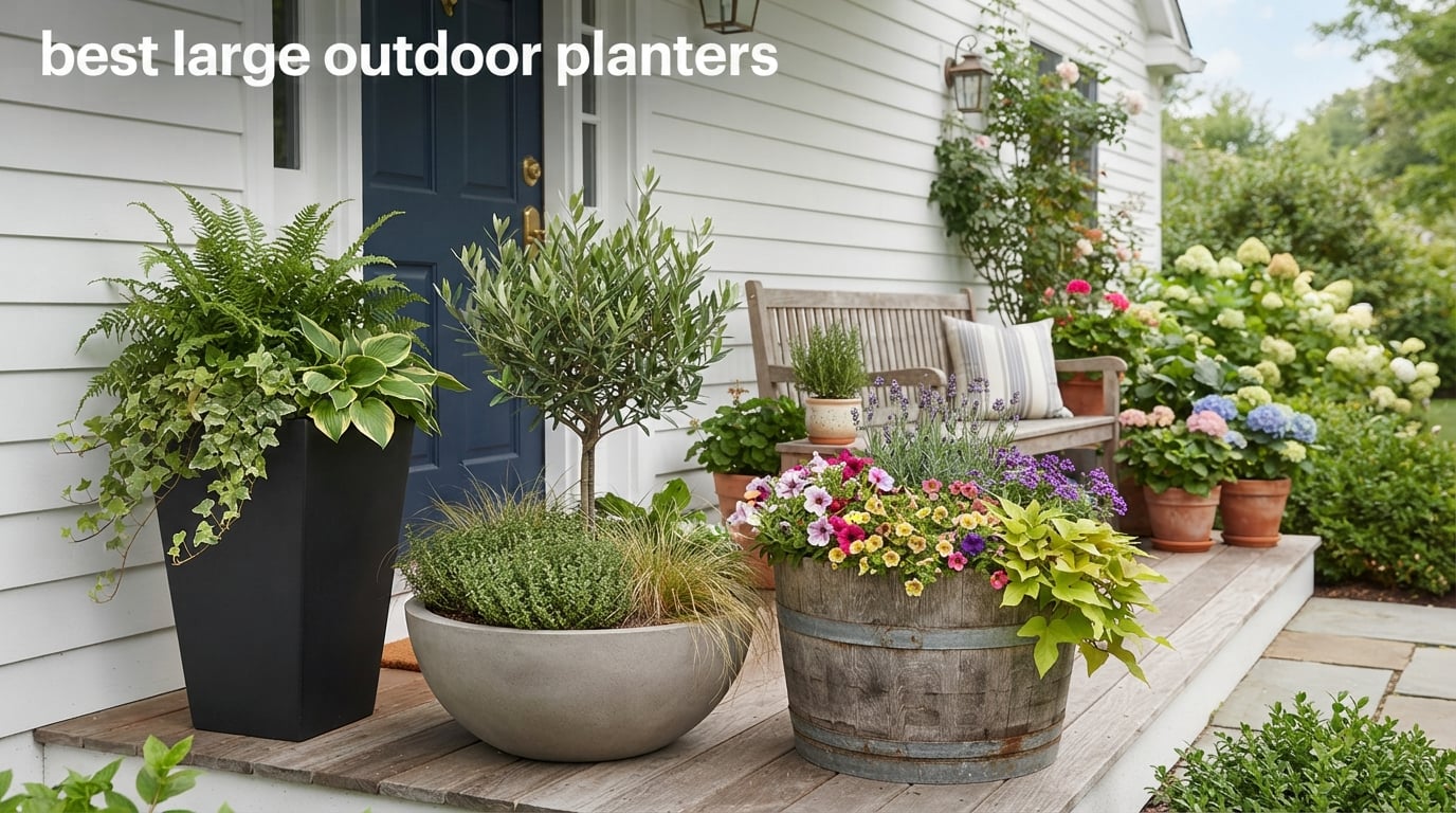 best large outdoor planters