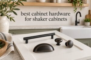 best cabinet hardware for shaker cabinets