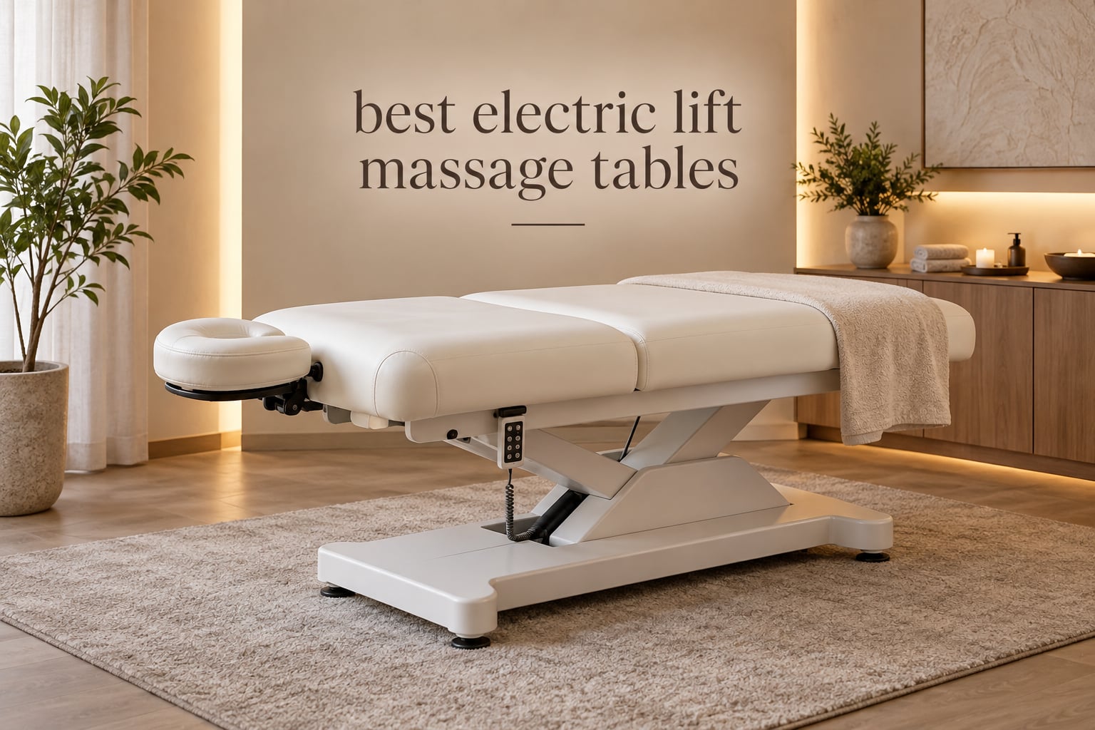 best electric lift massage tables