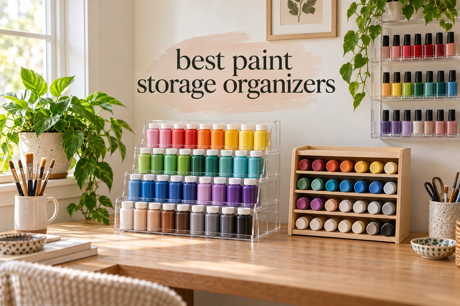 best paint storage organizers