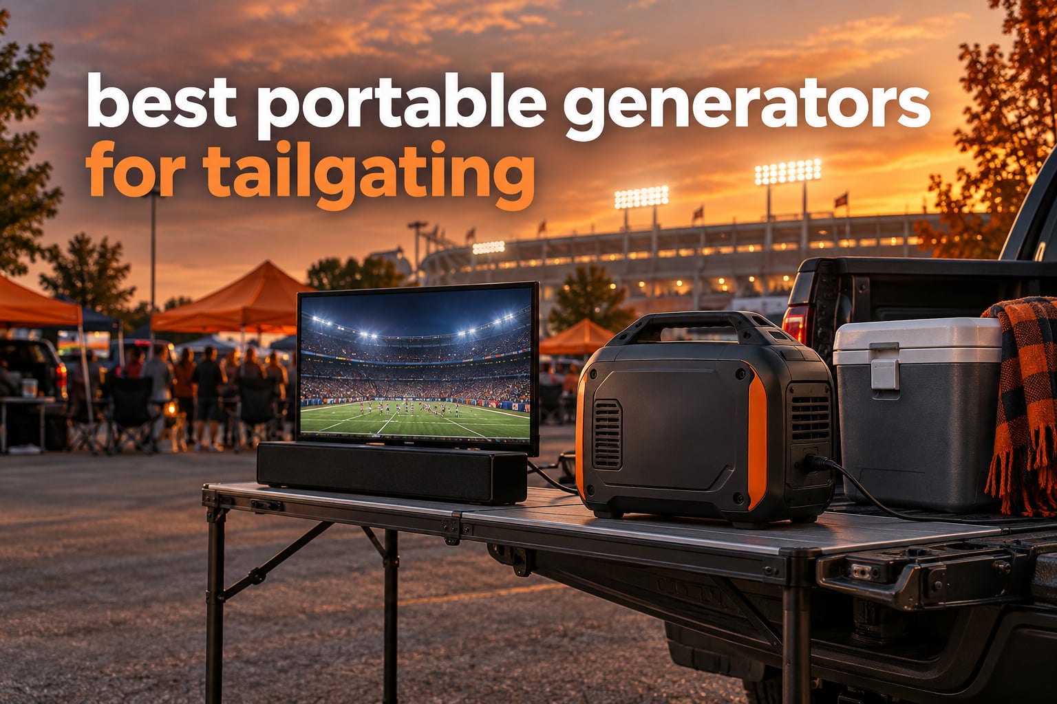 best portable generators for tailgating