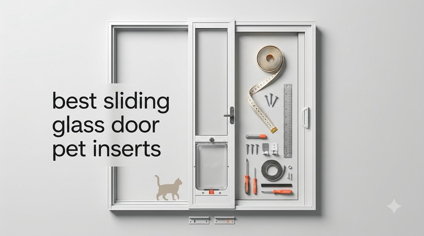 best sliding glass door pet inserts