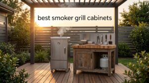 best smoker grill cabinets