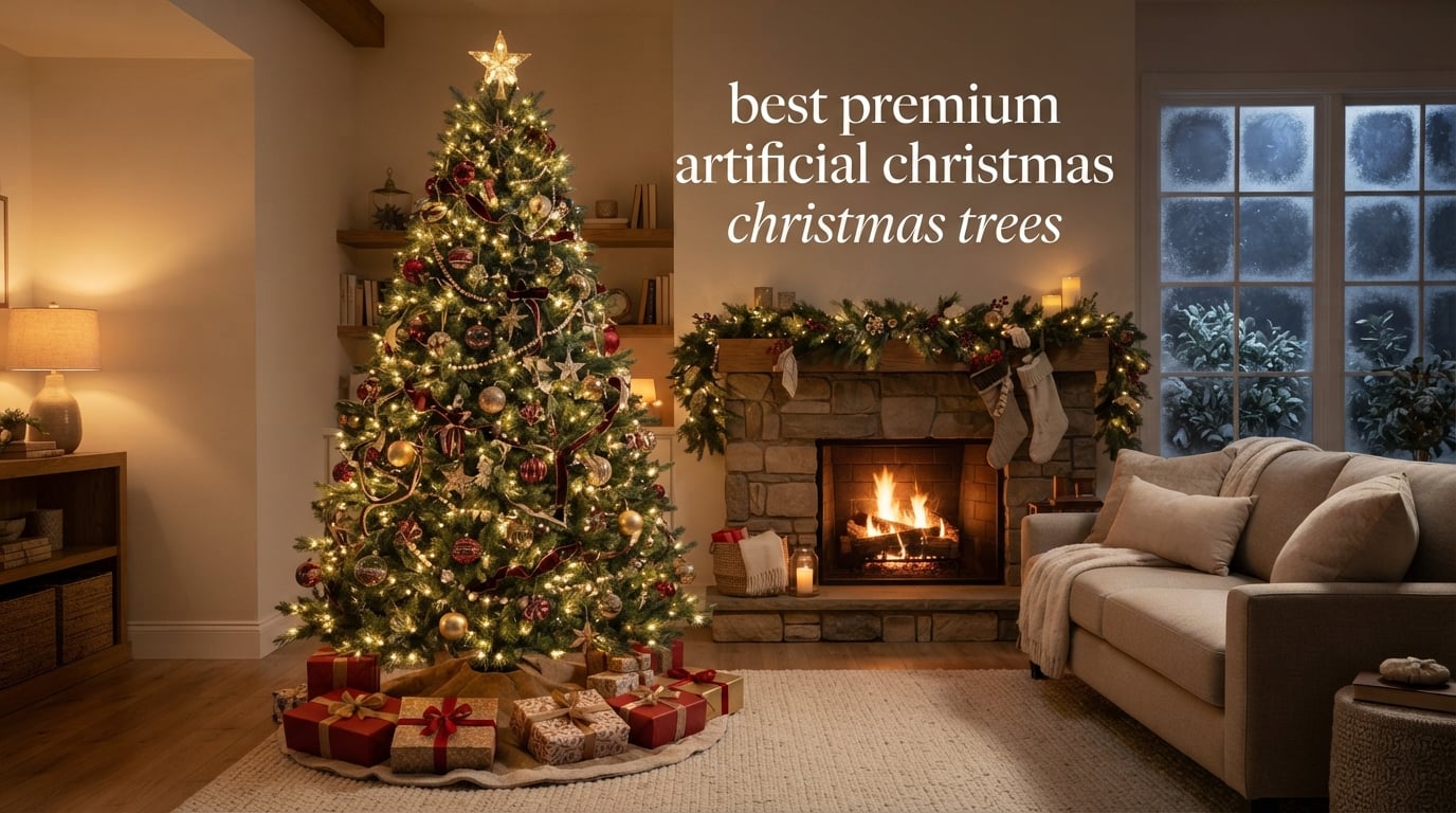 best premium artificial christmas trees