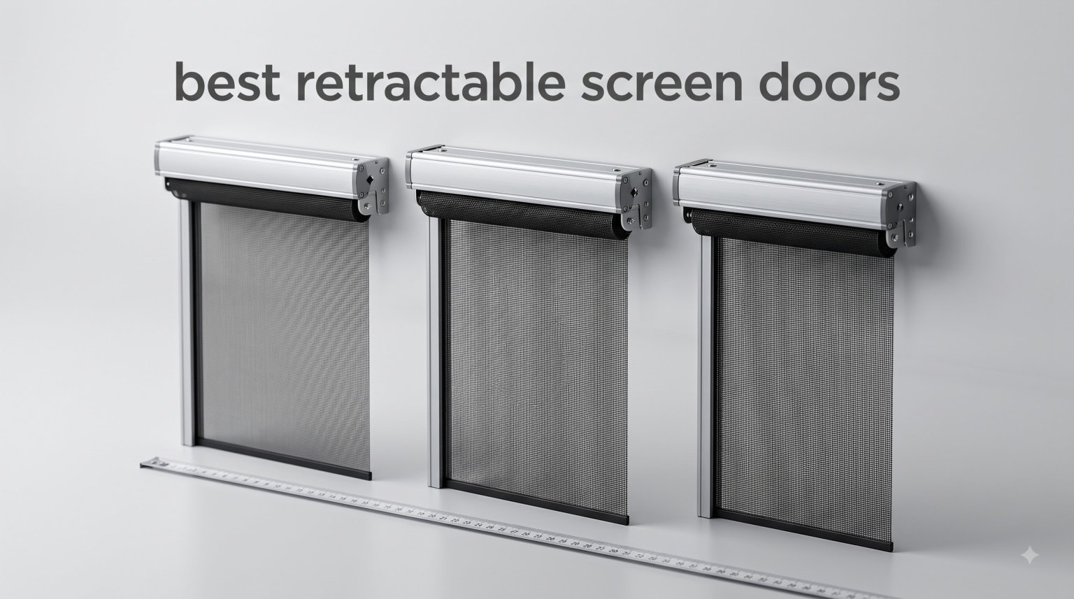 best retractable screen doors