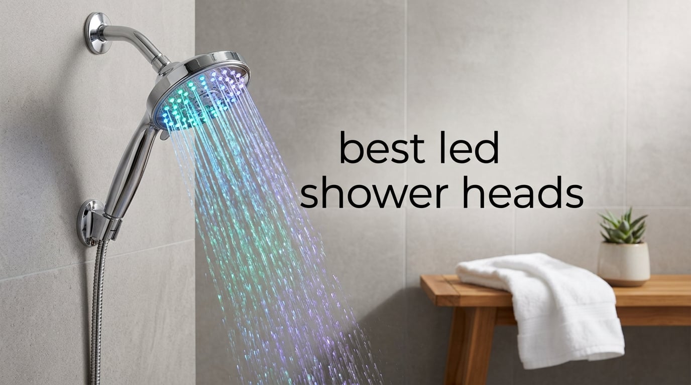 best led shower heads