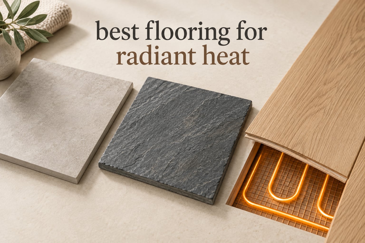 best flooring for radiant heat