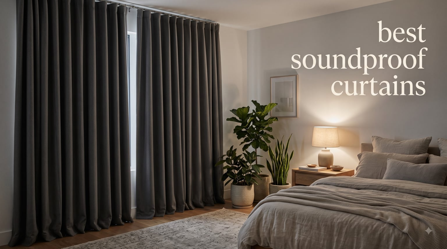 best soundproof curtains