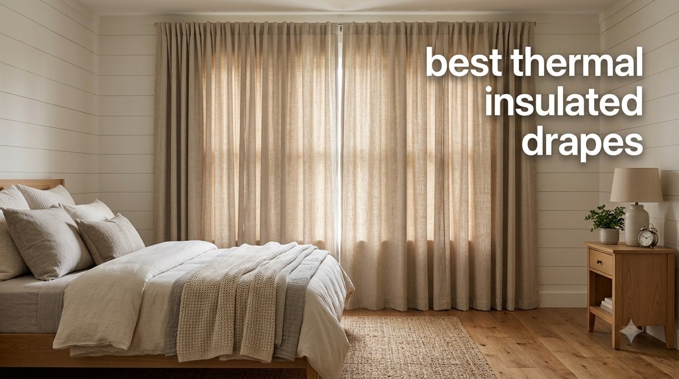 best thermal insulated drapes