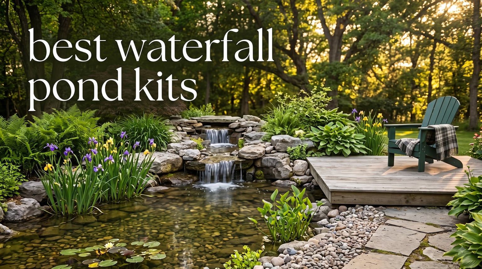 best waterfall pond kits