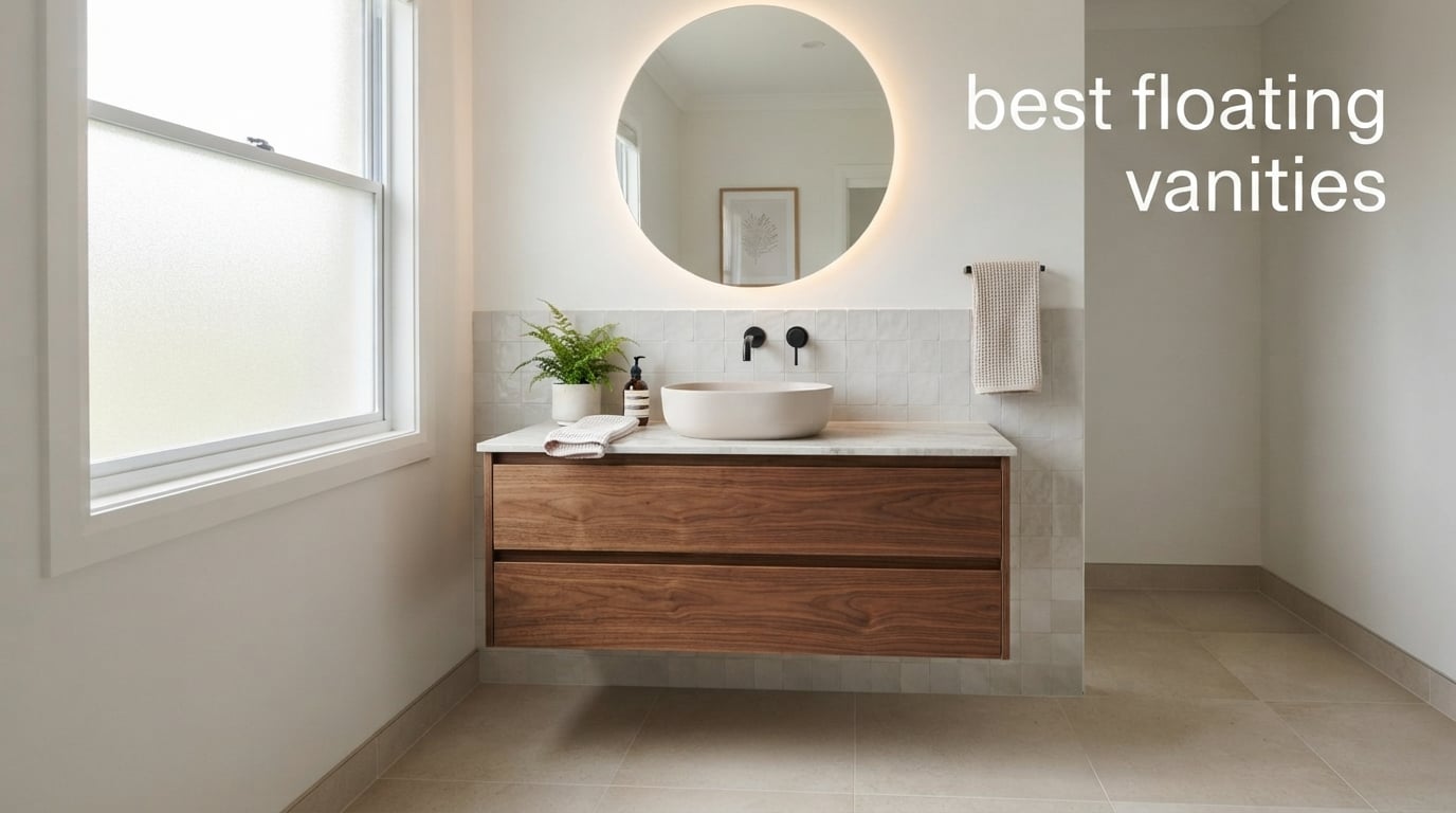 best floating vanities