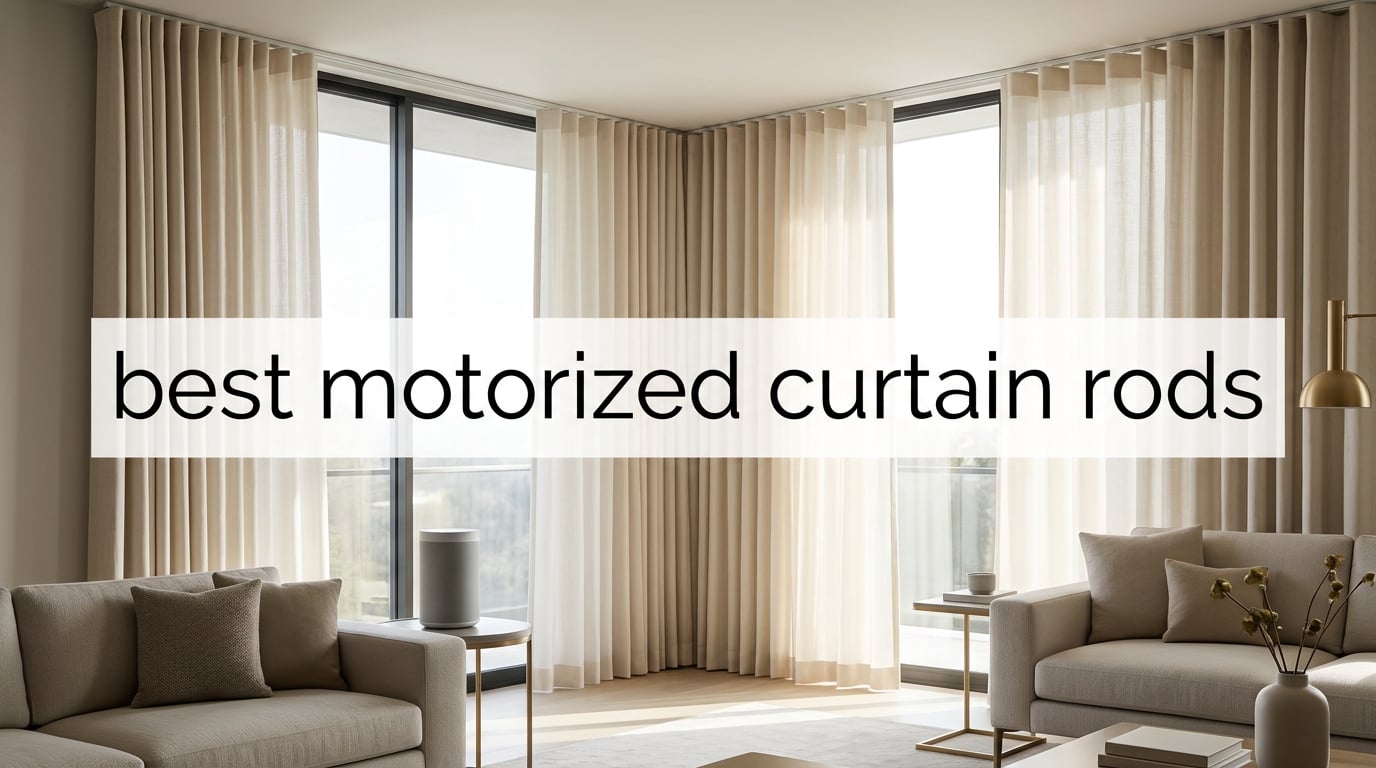 best motorized curtain rods