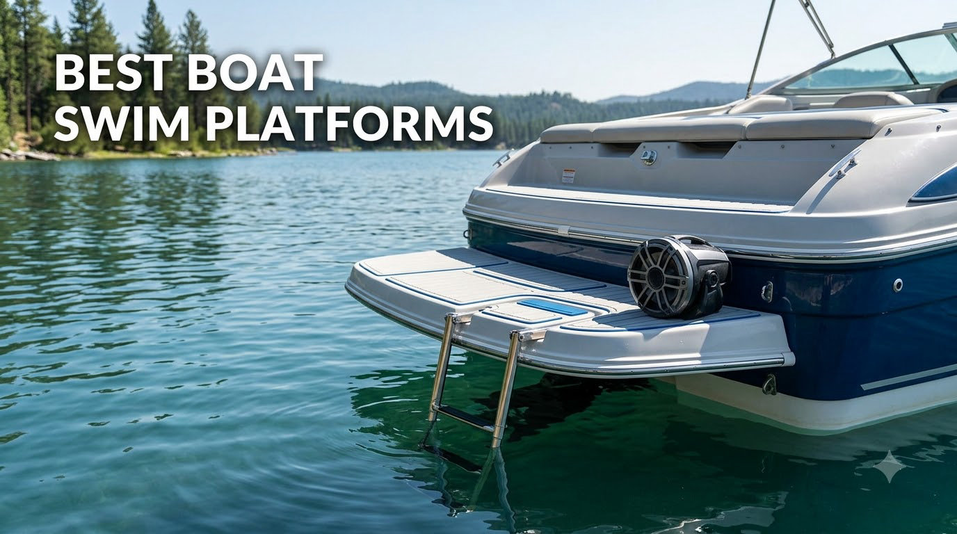 best boat swim platforms