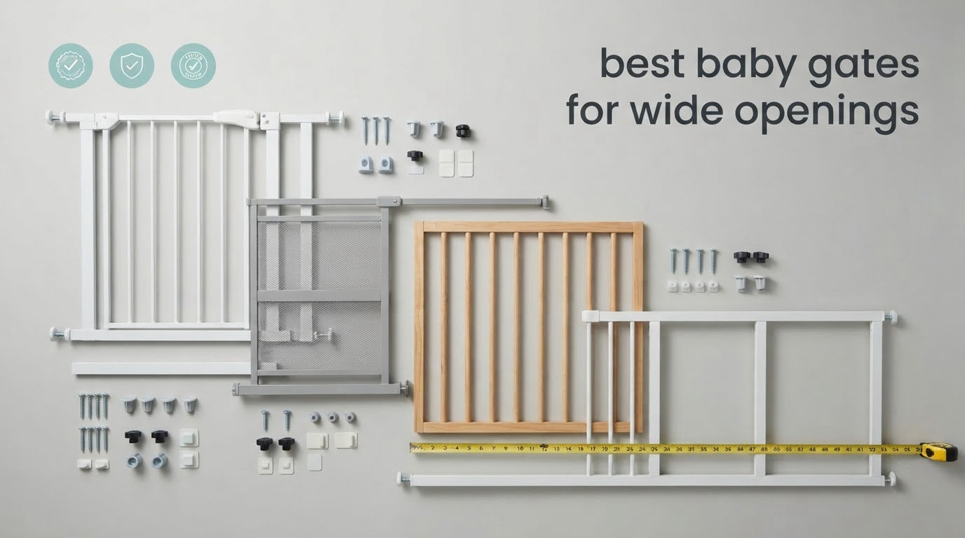 best baby gates for wide openings