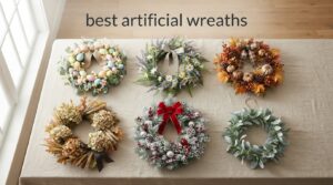 best artificial wreaths