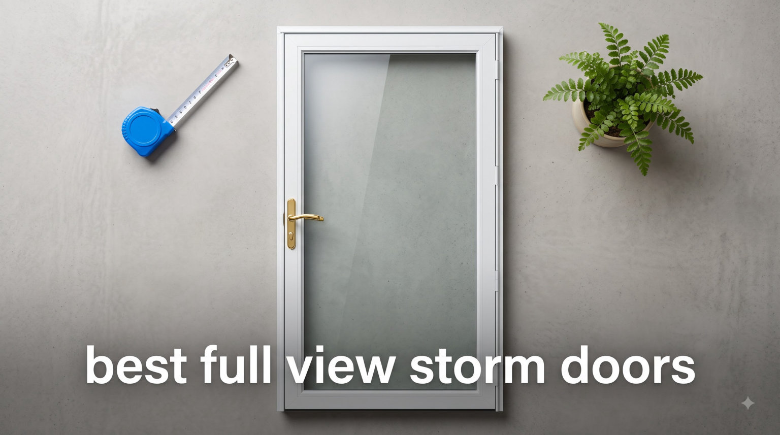 best full view storm doors