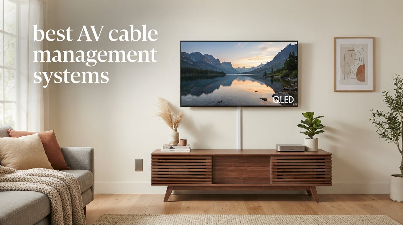 best AV cable management systems