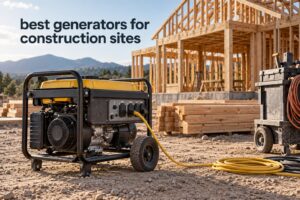 best generators for construction sites