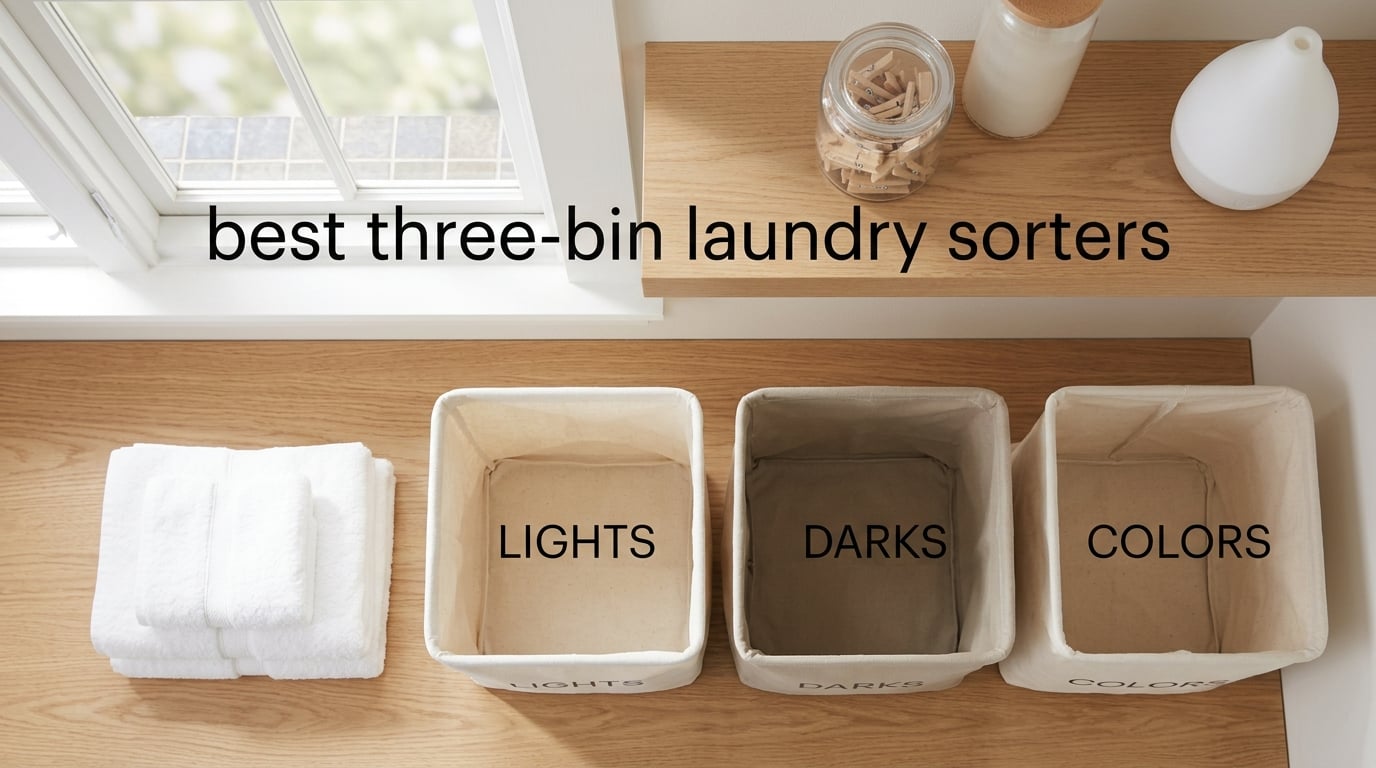 best three-bin laundry sorters