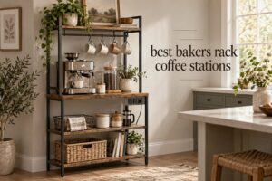 best bakers rack coffee stations