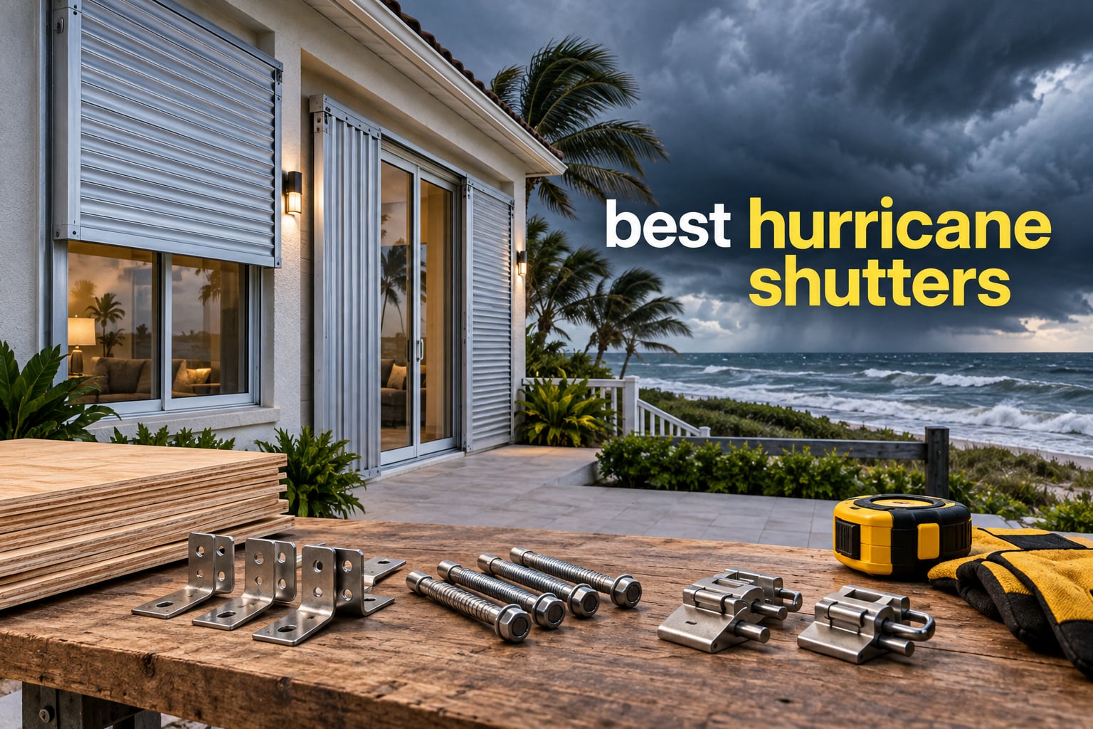 best hurricane shutters