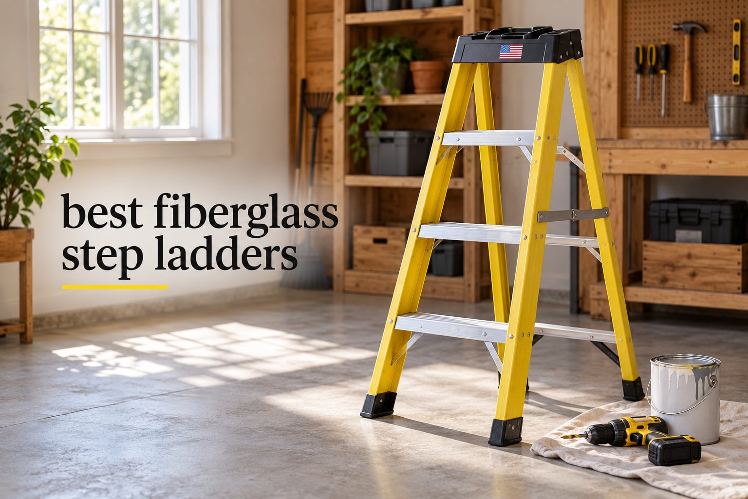 best fiberglass step ladders