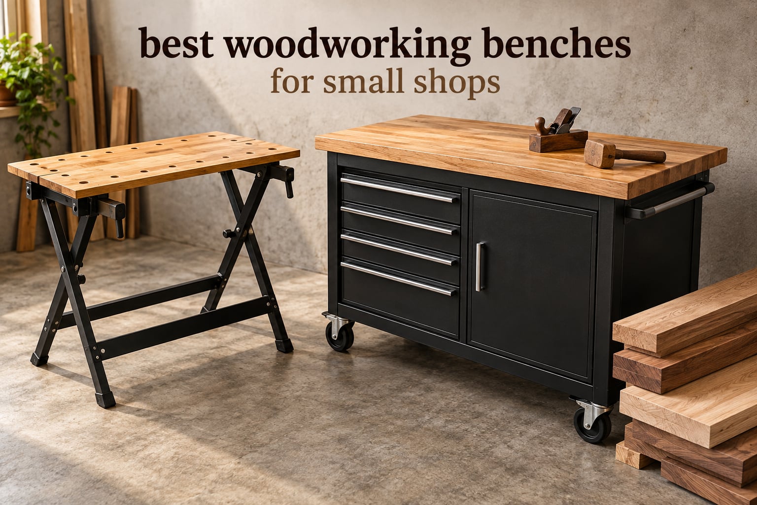 best woodworking benches for small shops