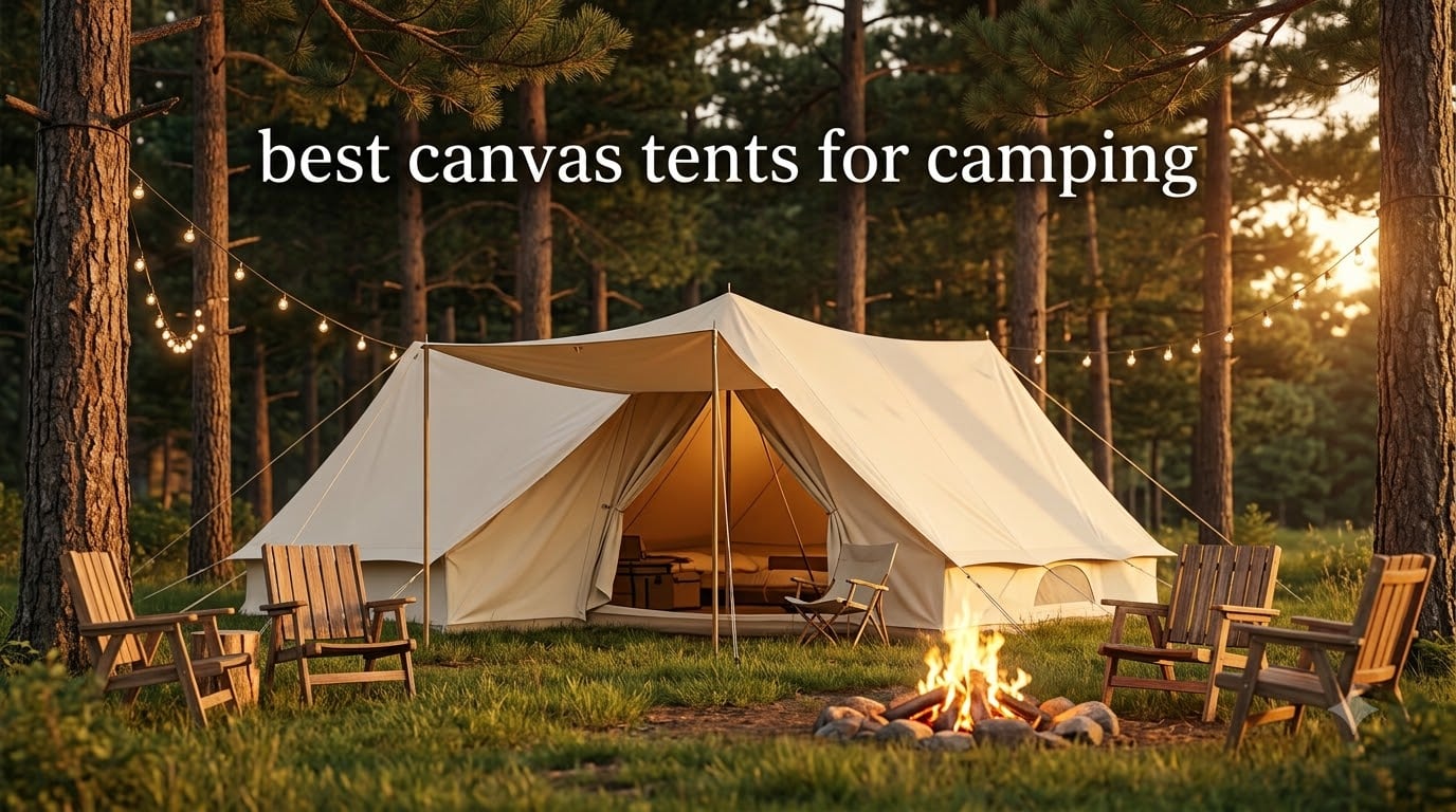 best canvas tents for camping
