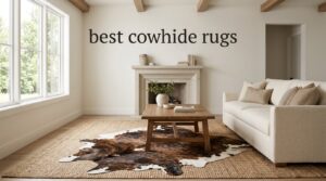 best cowhide rugs