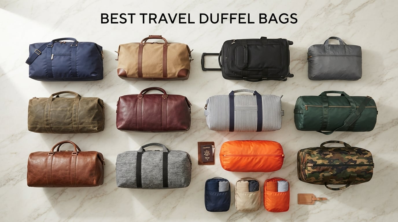 best travel duffel bags