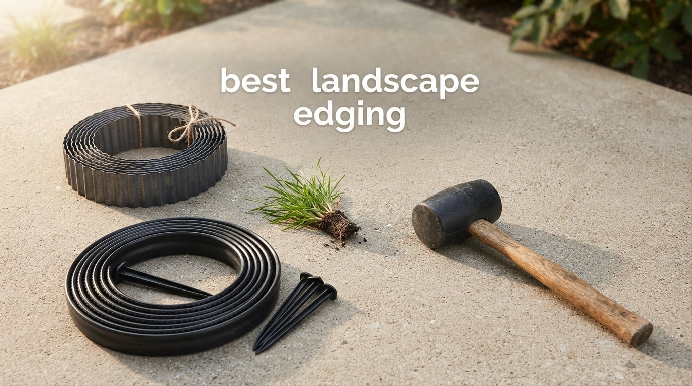 best landscape edging