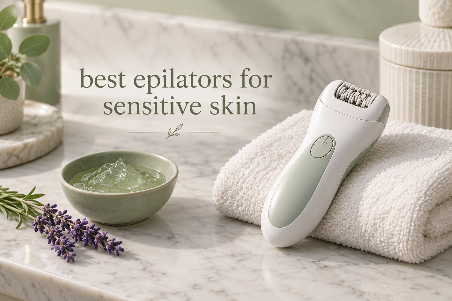 best epilators for sensitive skin