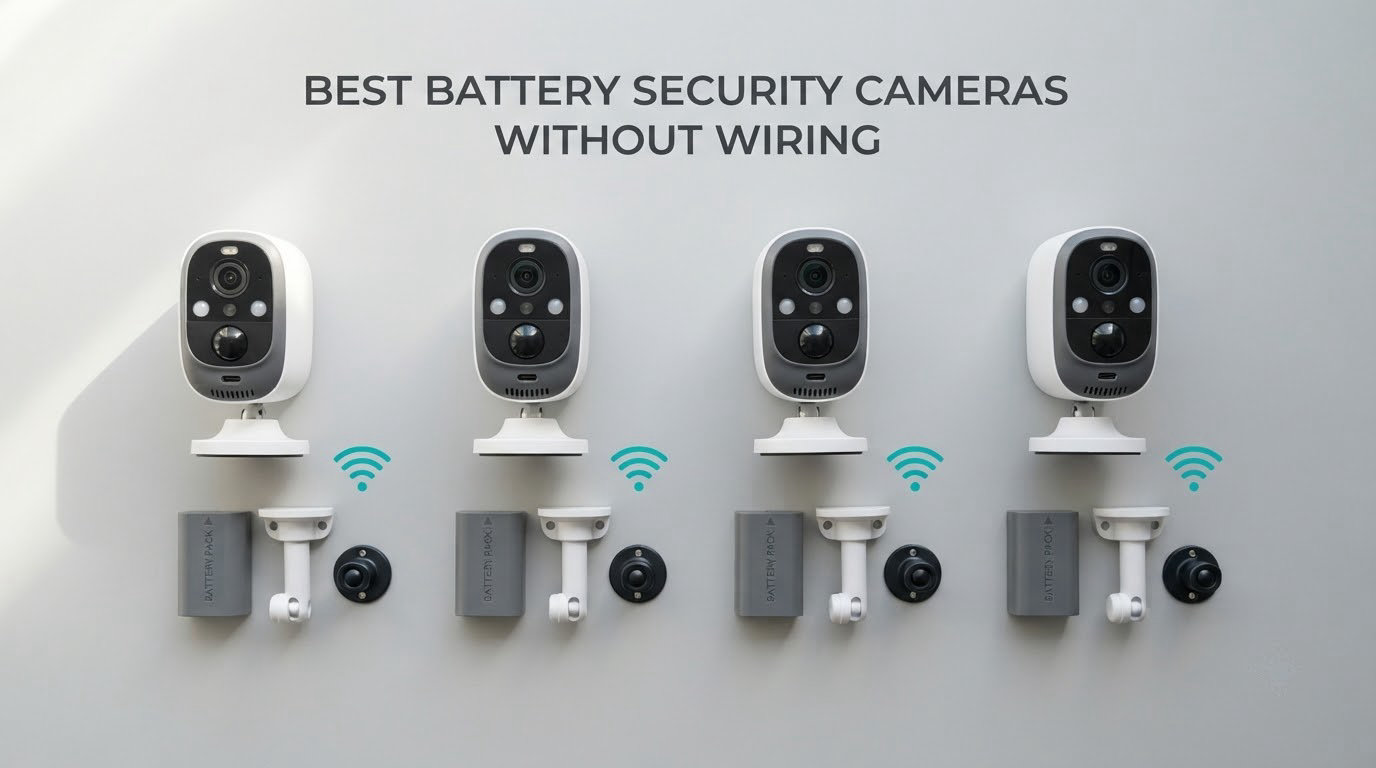best battery security cameras without wiring