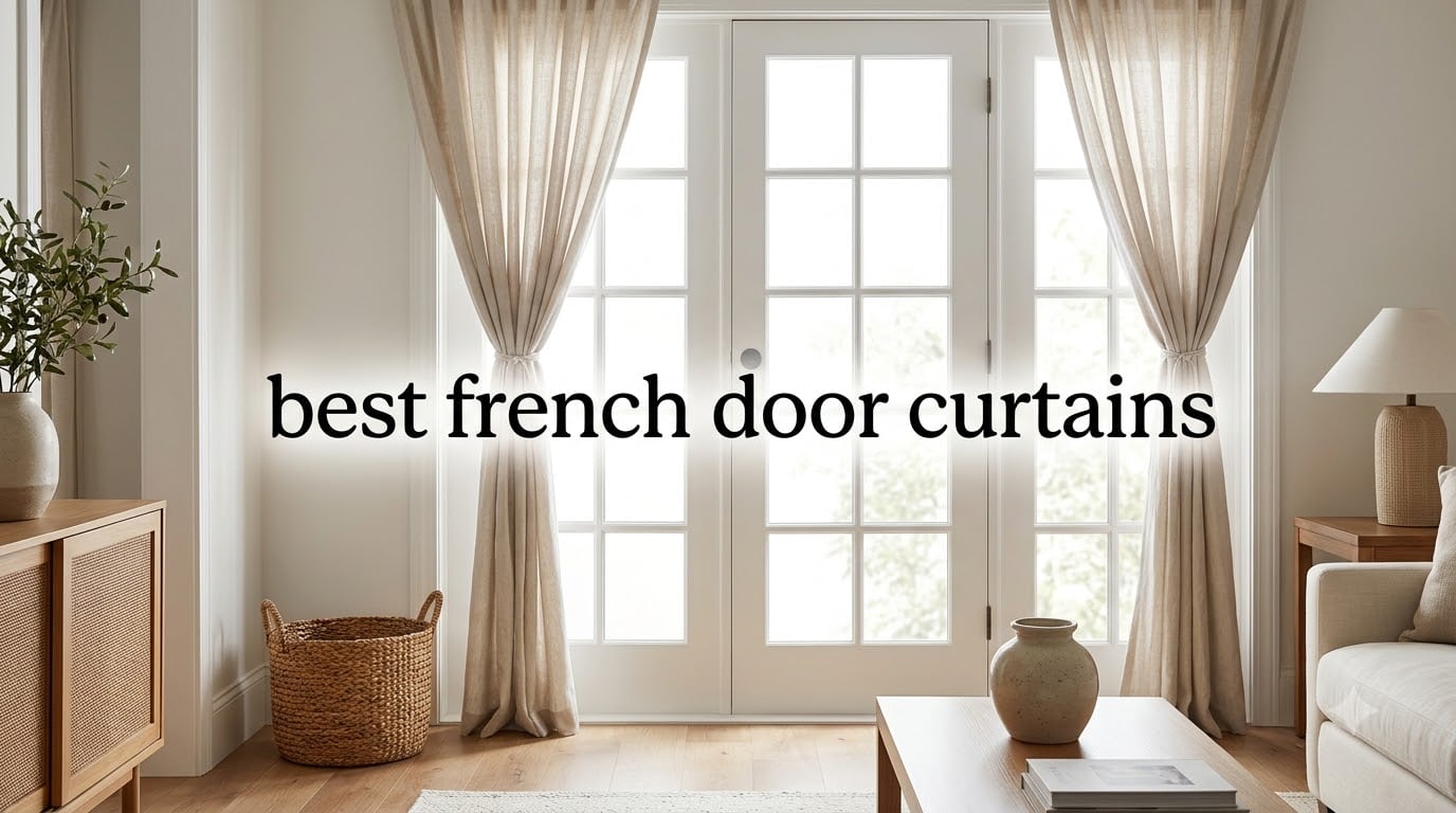 best french door curtains