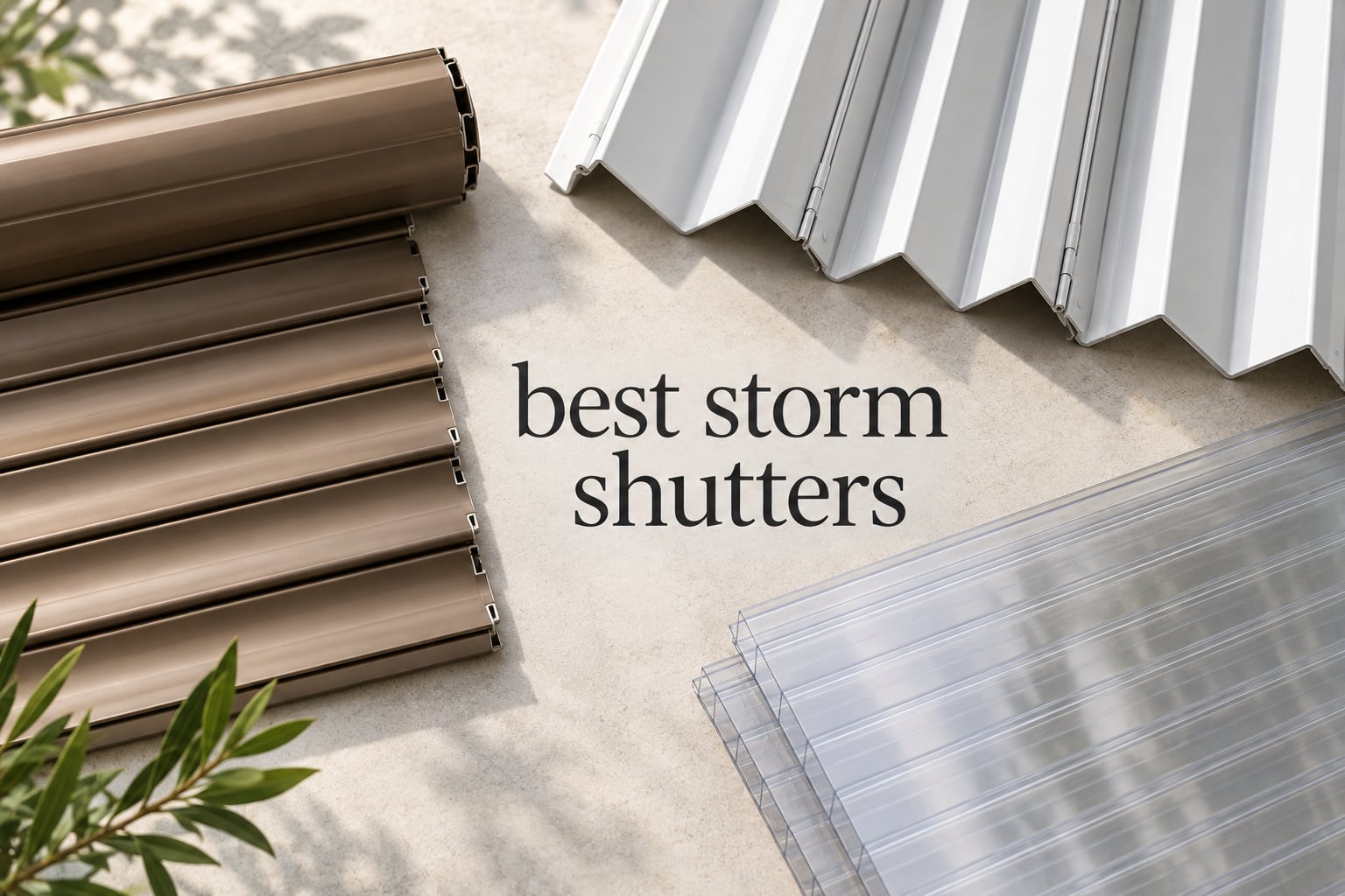 best storm shutters