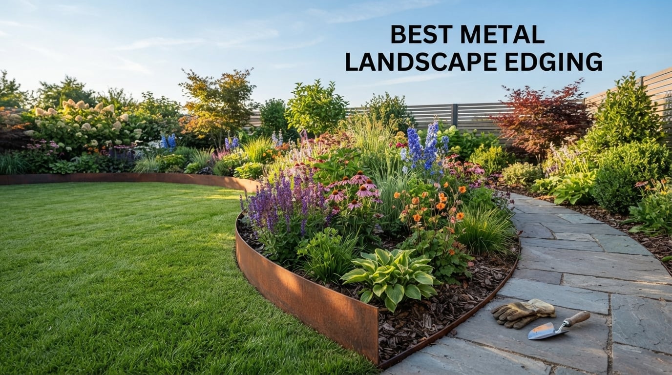 best metal landscape edging