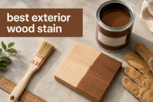 best exterior wood stain