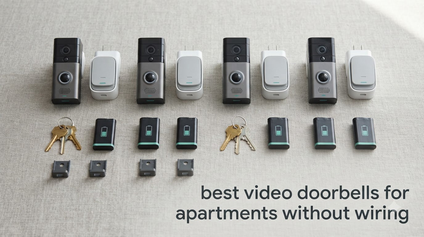 best video doorbells for apartments without wiring