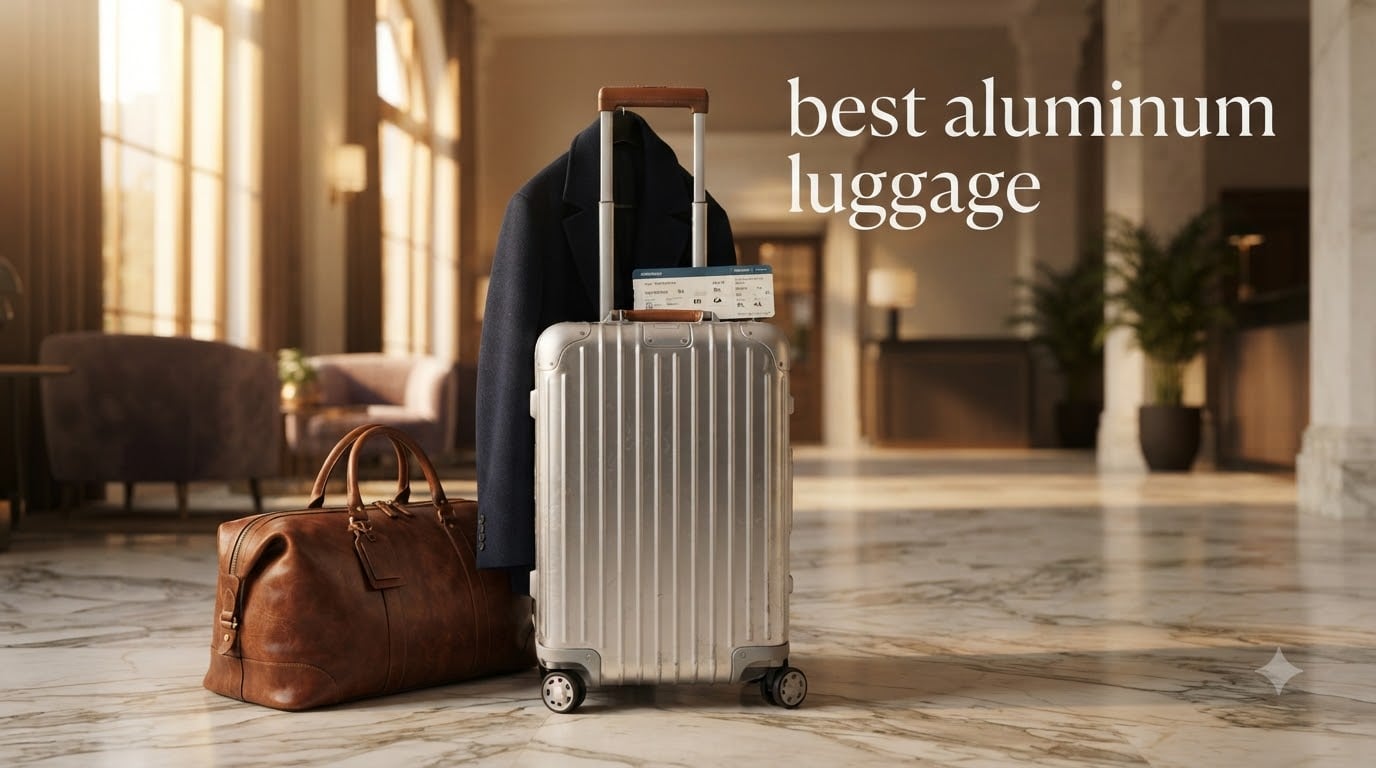 best aluminum luggage
