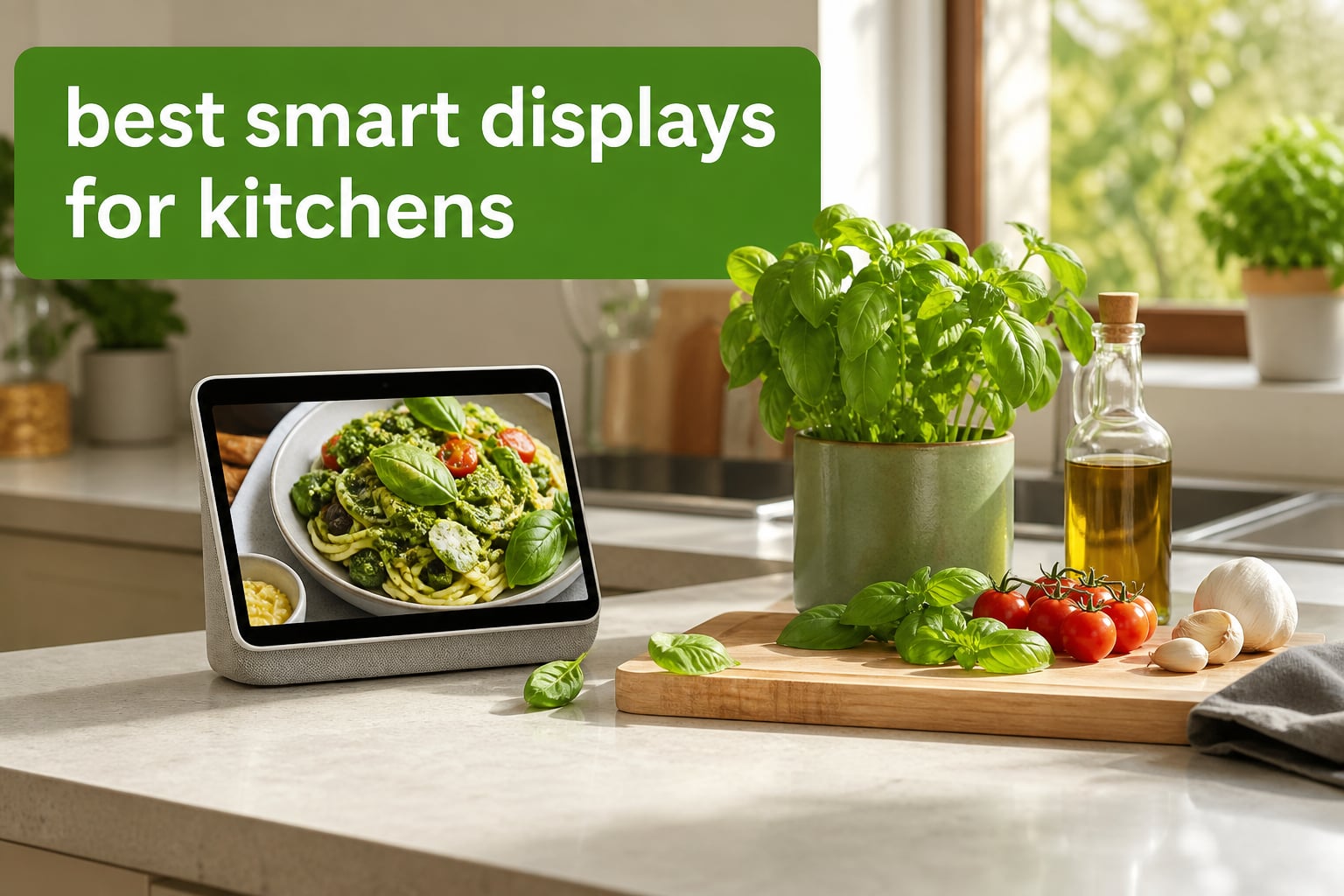 best smart displays for kitchens