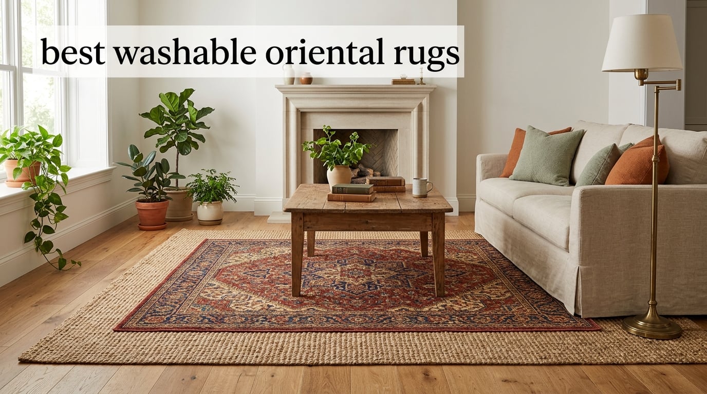 best washable oriental rugs